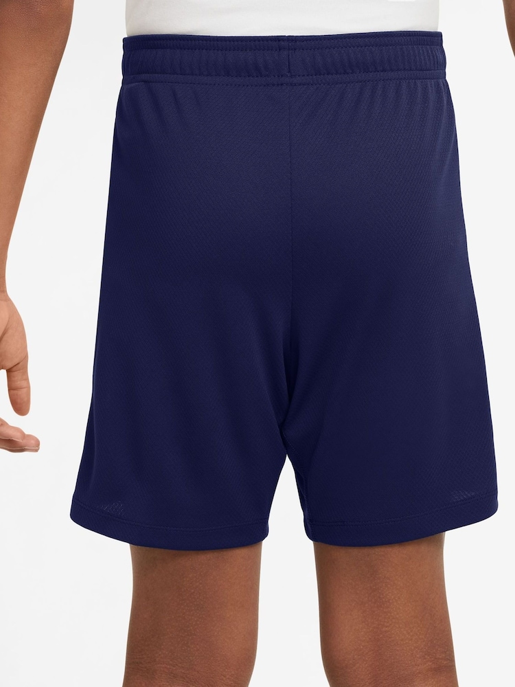 Nike Blue Dri-FIT Strike 24 Shorts - Image 2 of 4