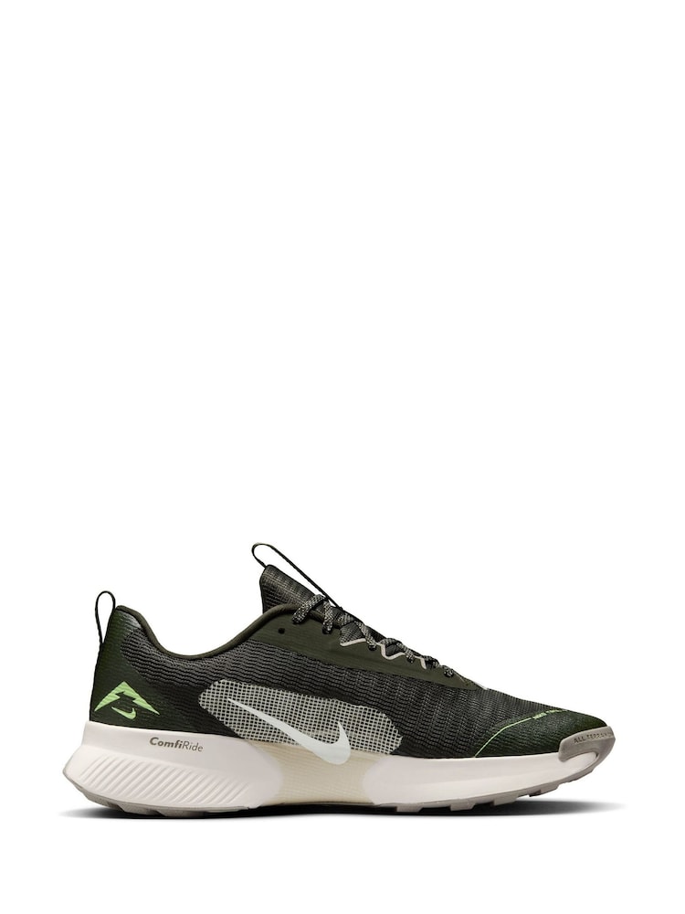 Nike Green Juniper Trail 3 Running Trainers - Image 4 of 12