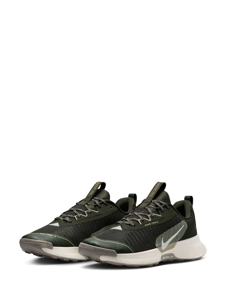 Nike Green Juniper Trail 3 Running Trainers - Image 6 of 12