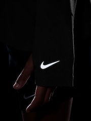 Nike Black Dri-FIT UV Long-Sleeve Half Zip T-Shirt - Image 6 of 7