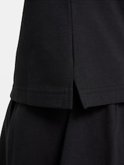 Negro - Nike Sportswear Short Sleeve 100% Cotton Top - Imagen 5 de 5