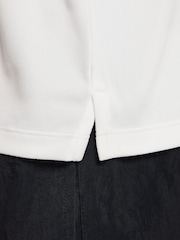 Nike White Dri-FIT UV Long-Sleeve Half Zip T-Shirt - Image 6 of 7