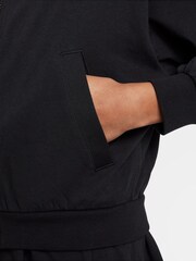 Nike Black Sportswear Full Zip Hoodie - Image 4 of 6