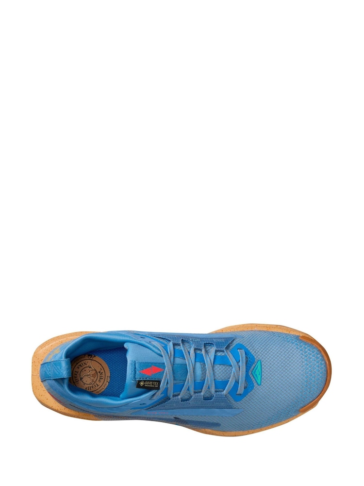 Nike Blue Pegasus 5 GORE-TEX Waterproof Trail Running Trainers - Image 3 of 4