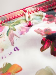 B by Ted Baker Pink Floral Print High Leg Hipster Briefs - Image 7 de 7