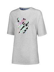 Fanatics Girls Grey Chelsea Graphic 100% Cotton T-Shirt - Image 2 of 3