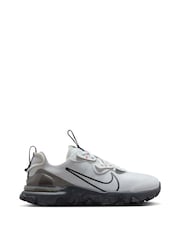 Nike Grey/Black Youth React Vision Trainers - Image 1 of 8