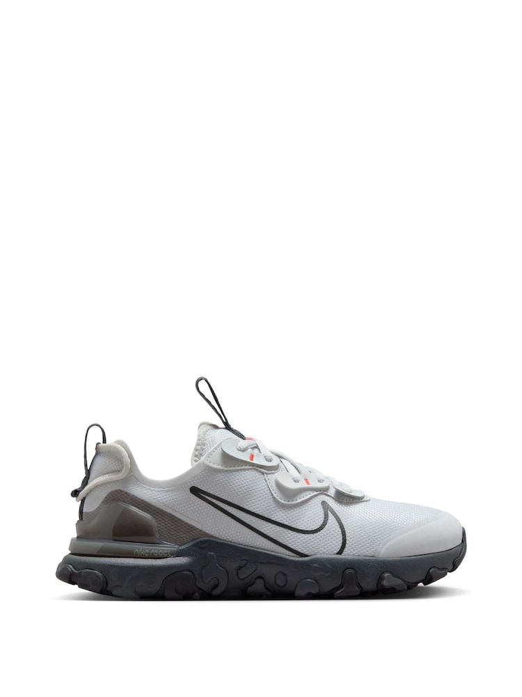 Gris/negro - Nike Youth React Vision Trainers - Imagen 1 de 8 Gris/negro - Nike Youth React Vision Trainers - Imagen 1 de 8