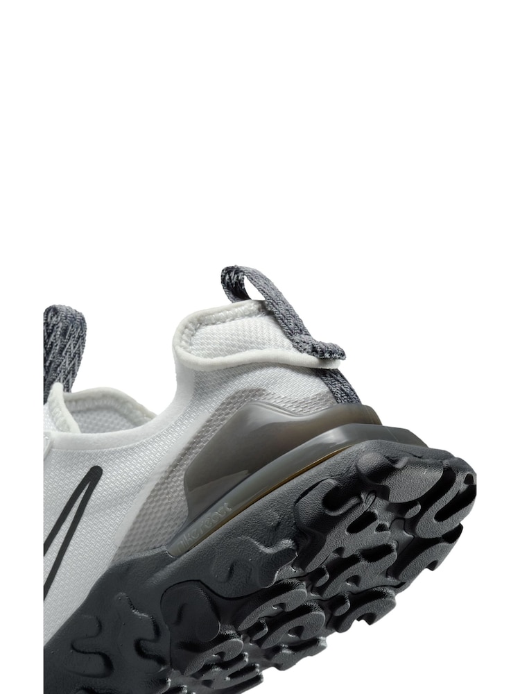 Nike Grey/Black Youth React Vision Trainers - Image 8 of 8