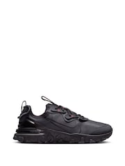 Nike Black Red Youth React Vision Trainers - Image 1 of 8