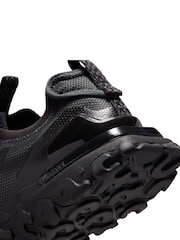 Nike Black Red Youth React Vision Trainers - Image 8 of 8