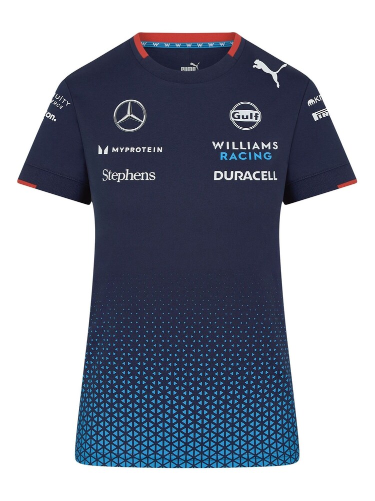 Fanatics Womens Blue F1 Williams Racing 2024 Team T-Shirt - Image 3 of 3