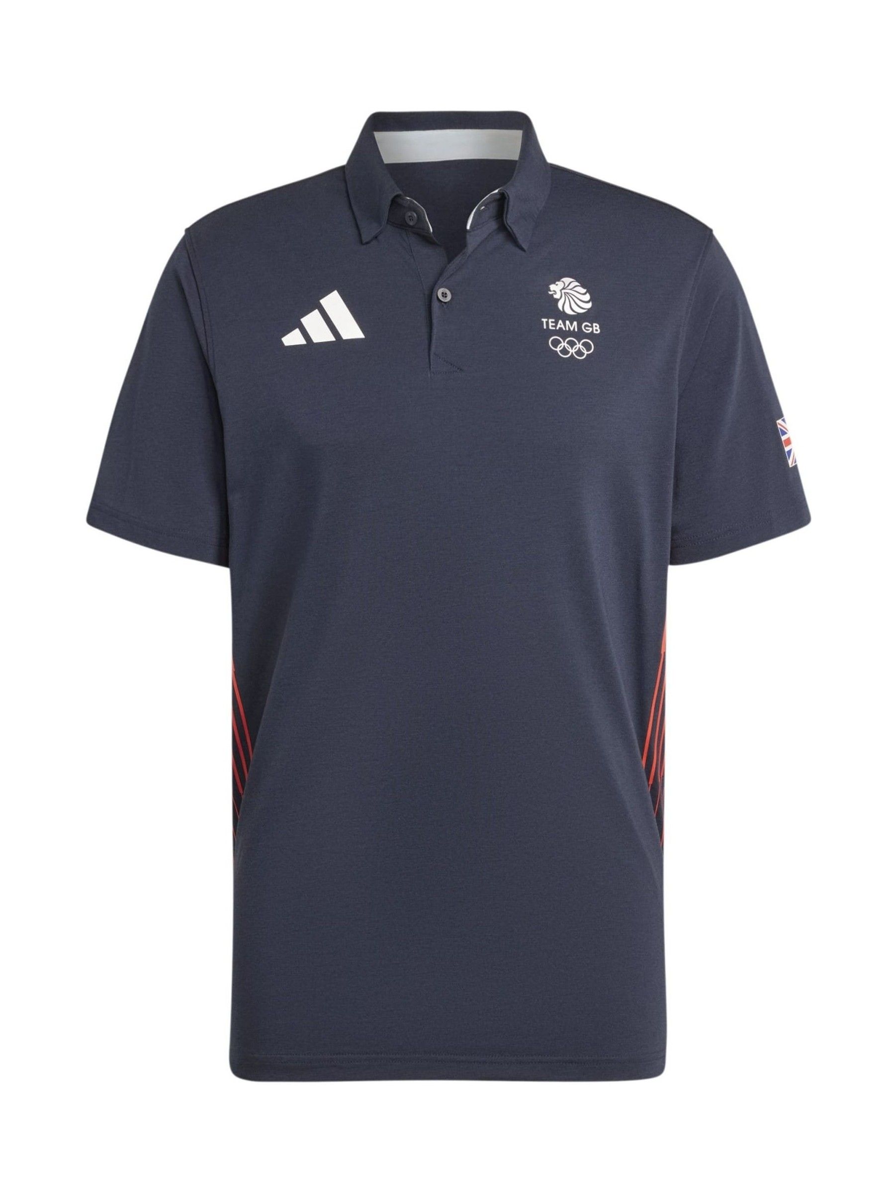 Buy adidas Blue Team GB Golf Polo Shirt from Next Luxembourg