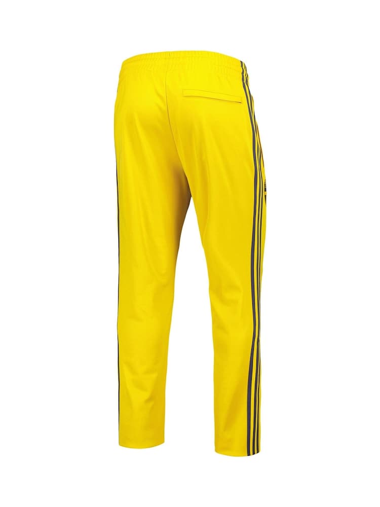 adidas Originals Yellow Sweden Beckenbauer Track Joggers - Image 3 of 3
