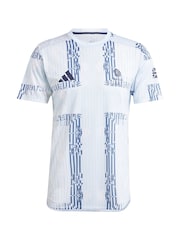 adidas Blue Team GB Village Union Jack T-Shirt - Image 3 of 3