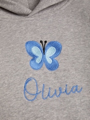 Personalised Butterfly Toddlers Hoodie by Dollymix - Image 3 of 4