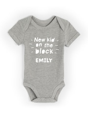 Personalised Baby 100% Cotton Bodysuit by Dollymix - Image 1 of 4