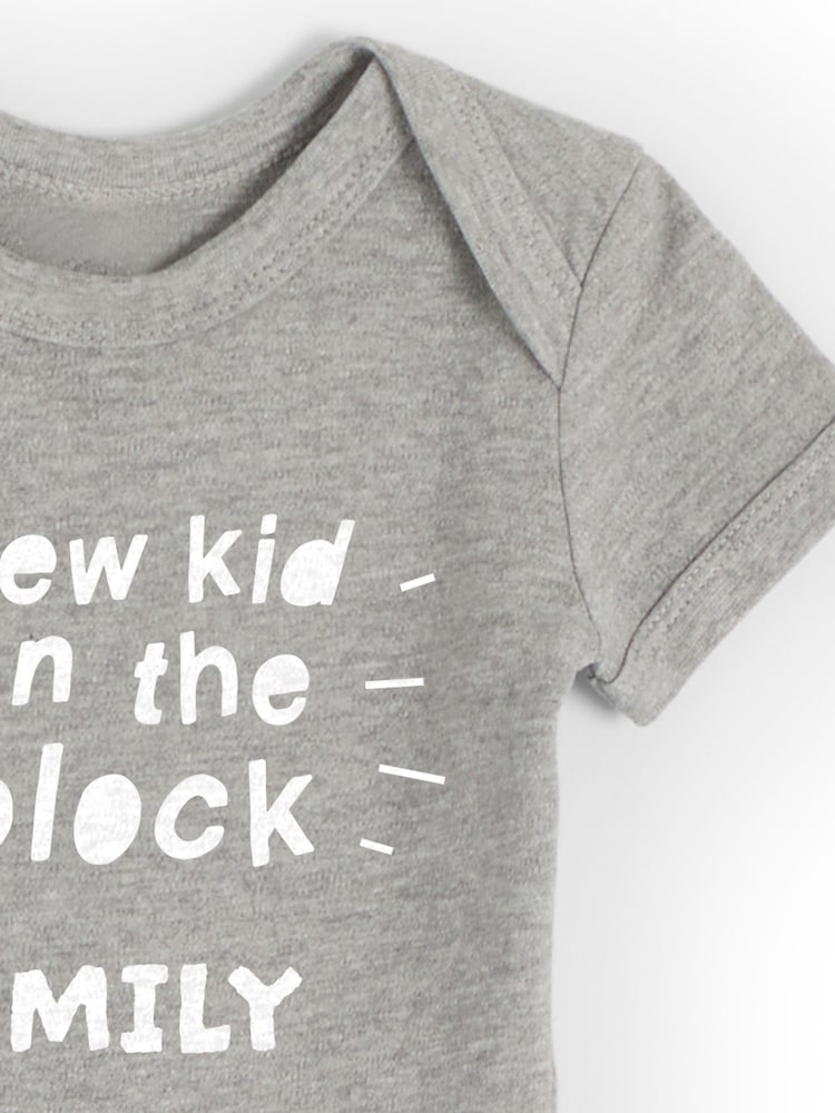 Personalised Baby 100% Cotton Bodysuit by Dollymix - Image 2 of 4