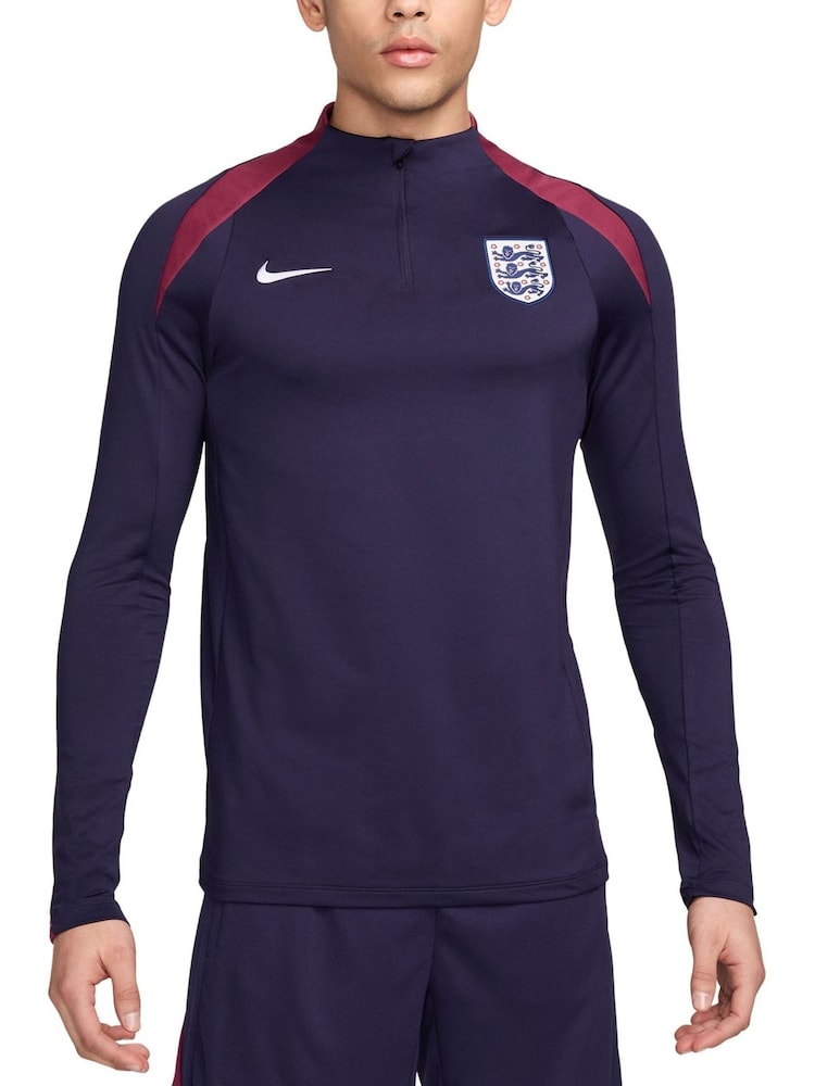 Nike Purple England Strike Drill Top - Image 1 of 4