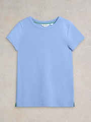 White Stuff Blue Aida T-Shirt - Image 5 of 7