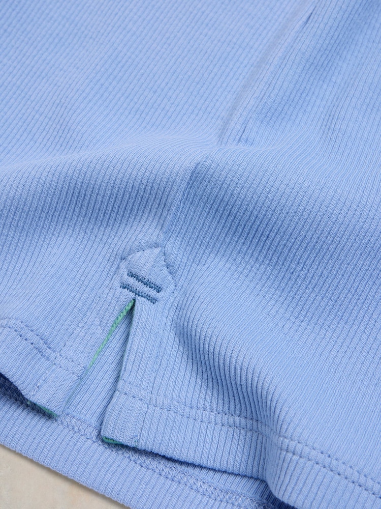 White Stuff Blue Aida T-Shirt - Image 7 of 7