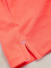White Stuff Orange Aida T-Shirt - Image 7 of 7