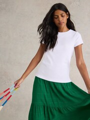 White Stuff White Aida T-Shirt - Image 3 of 7