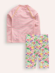 Boden Pink Mermaid Sun Safe Rash Vest Set - Image 2 of 3