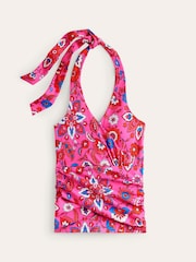 Boden Pink Levanzo Halter Tankini Top - Image 5 of 6