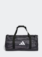 adidas Grey Linear Camo Medium Duffle Bag - Image 1 of 4