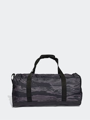 adidas Grey Linear Camo Medium Duffle Bag - Image 2 of 4