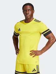 adidas Yellow Squadra 25 Jersey T-Shirt - Image 1 of 7
