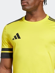 adidas Yellow Squadra 25 Jersey T-Shirt - Image 3 of 7