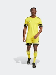 adidas Yellow Squadra 25 Jersey T-Shirt - Image 5 of 7