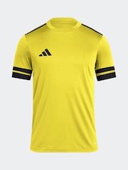 adidas Yellow Squadra 25 Jersey T-Shirt - Image 6 of 7