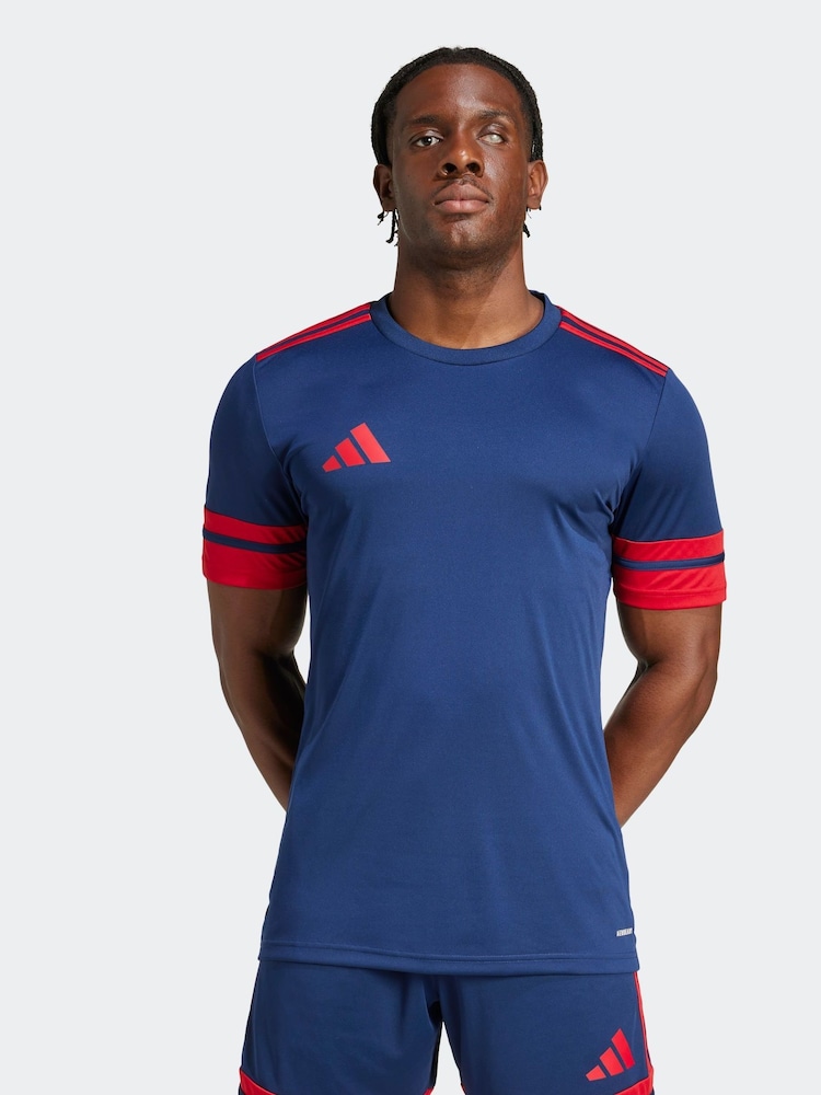 adidas Blue Squadra 25 Jersey T-Shirt - Image 1 of 6