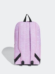adidas Purple Linear Graphic Backpack - Image 2 of 3