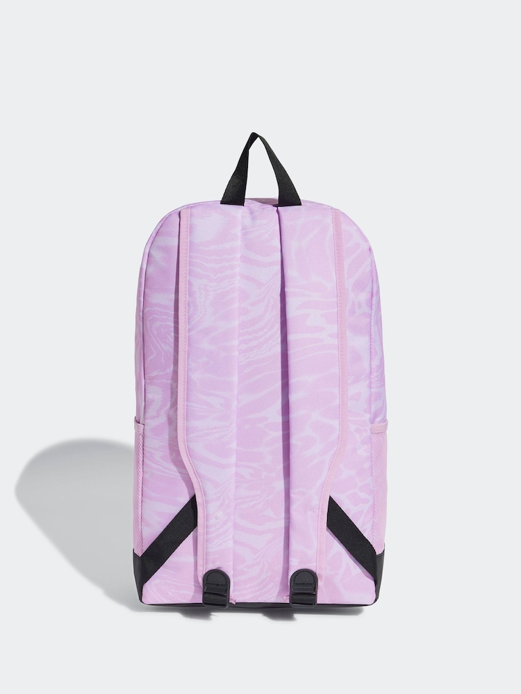 adidas Purple Linear Graphic Backpack - Image 2 of 3