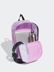 adidas Purple Linear Graphic Backpack - Image 3 of 3