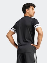 adidas Black Squadra 25 Jersey T-Shirt - Image 2 of 8