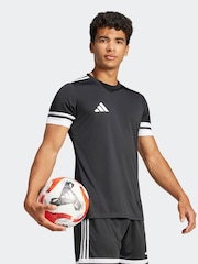 adidas Black Squadra 25 Jersey T-Shirt - Image 3 of 8