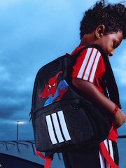 adidas Black Marvel Spider Man Little Kids Backpack - Image 2 of 7