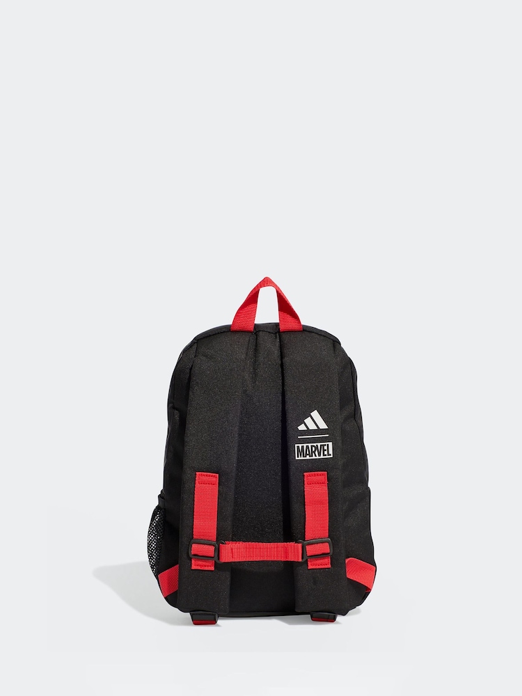 adidas Black Marvel Spider Man Little Kids Backpack - Image 5 of 7
