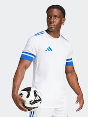 adidas White Squadra 25 T-Shirt - Image 3 of 6