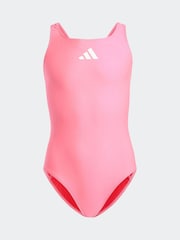 بدلة سباحة بتصميم ظهر على شكل حرف C من Adidas - Image 1 of 1