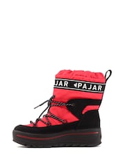 Sarkans - Pajar Gala ūdensnecaurlaidīgi uzvelkami sniega zābaki - Attēls 2 no 5