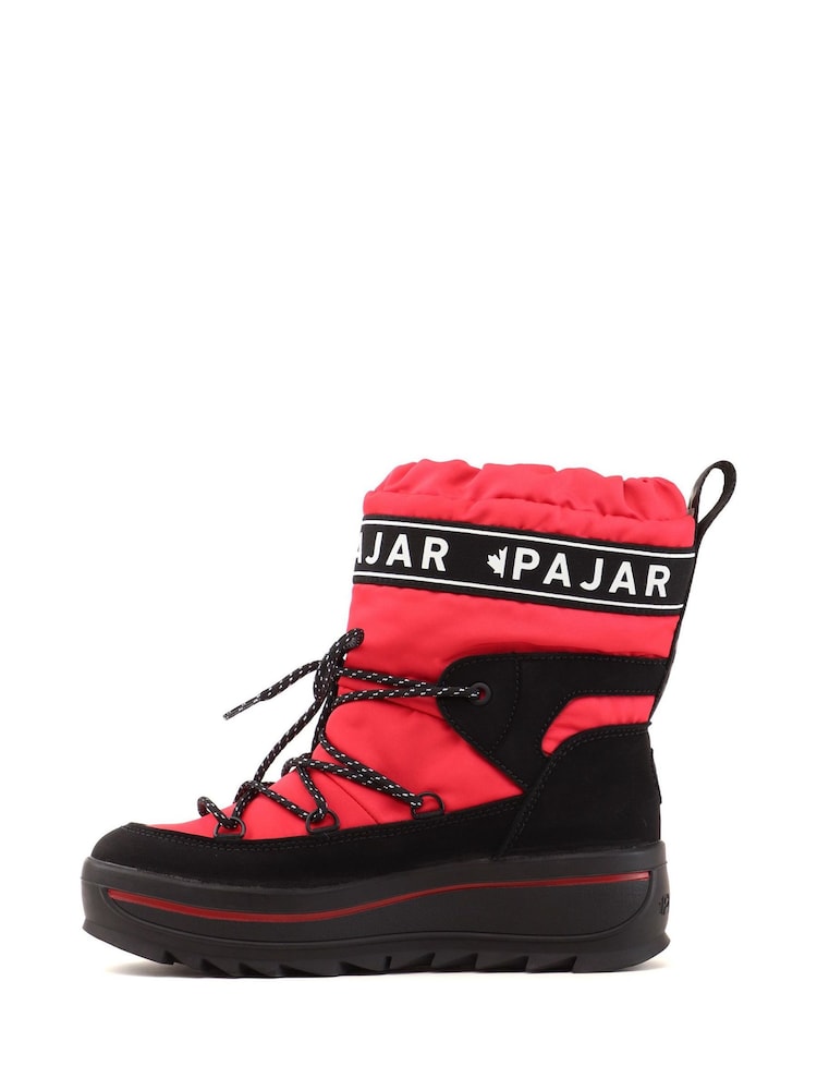 Sarkans - Pajar Gala ūdensnecaurlaidīgi uzvelkami sniega zābaki - Attēls 2 no 5