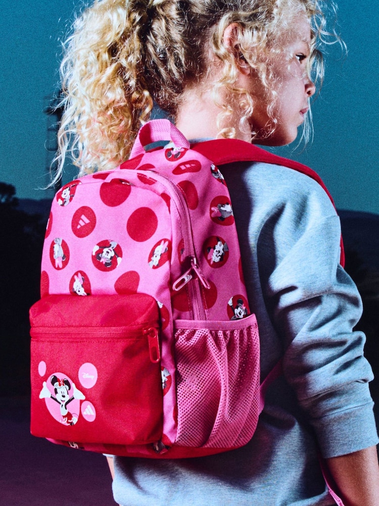 adidas Pink Disney Mickey Mouse Little Kids Backpack - Image 2 of 9