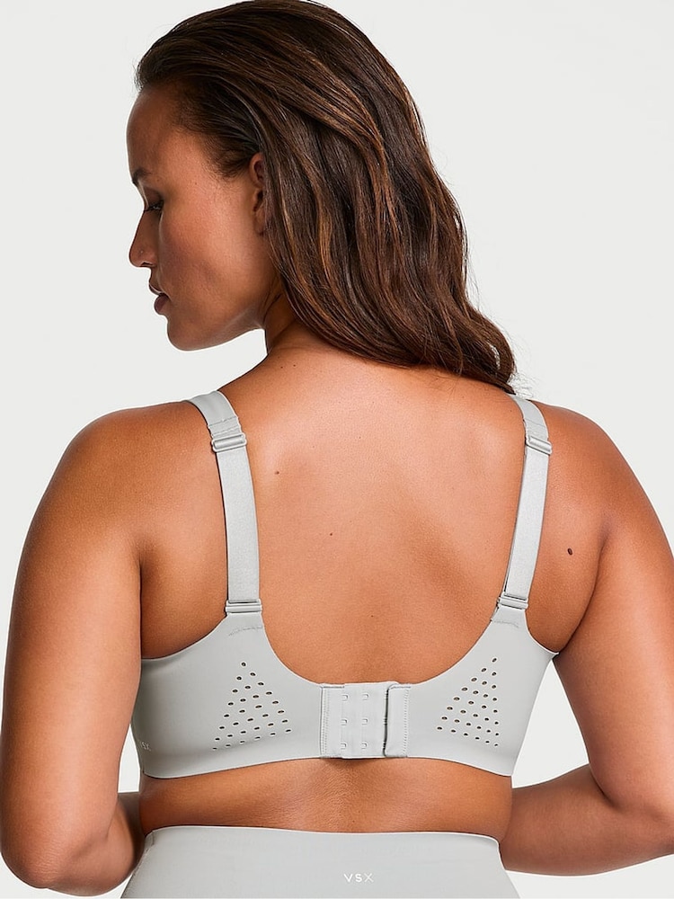 Victoria's Secret Starstruck Grey Back Close Featherweight Max High Support Sports Bra - Image 2 of 4
