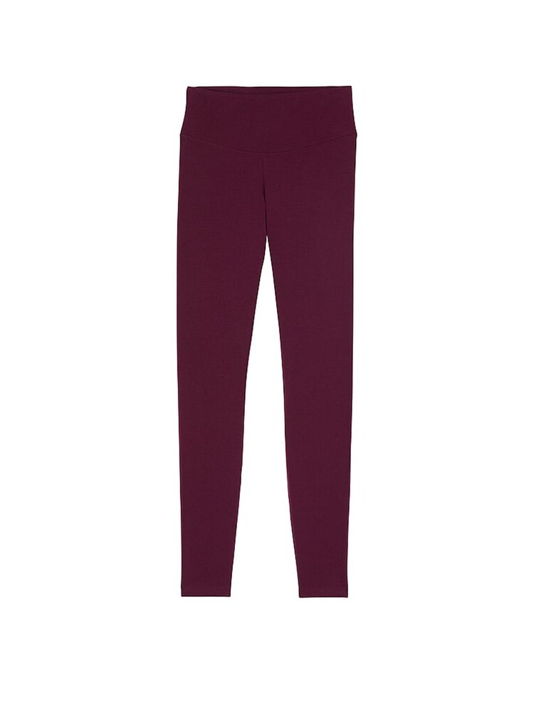 Victoria's Secret PINK Purple Rose Cotton Leggings - Image 3 of 3